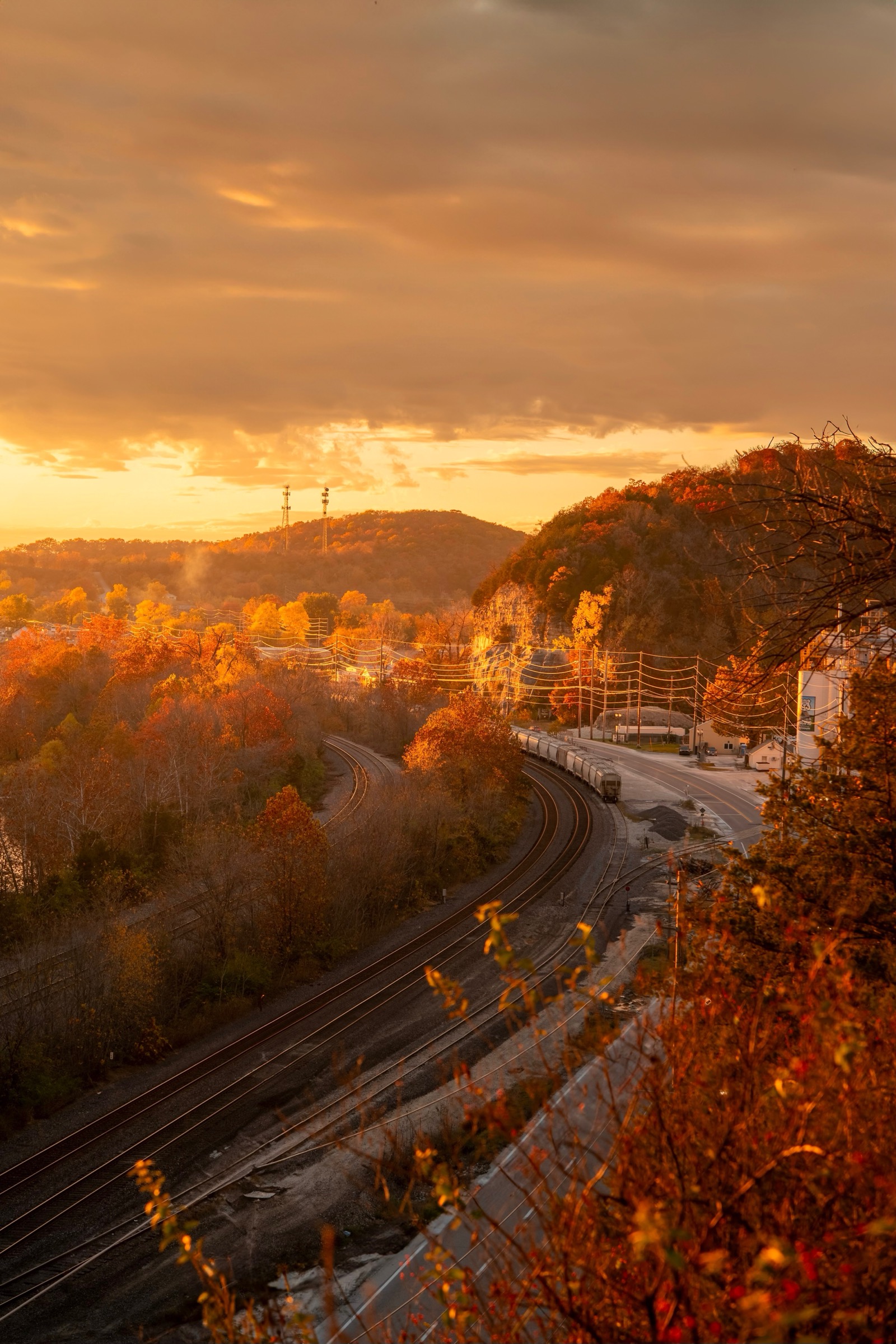 Fall Colors on the Railway