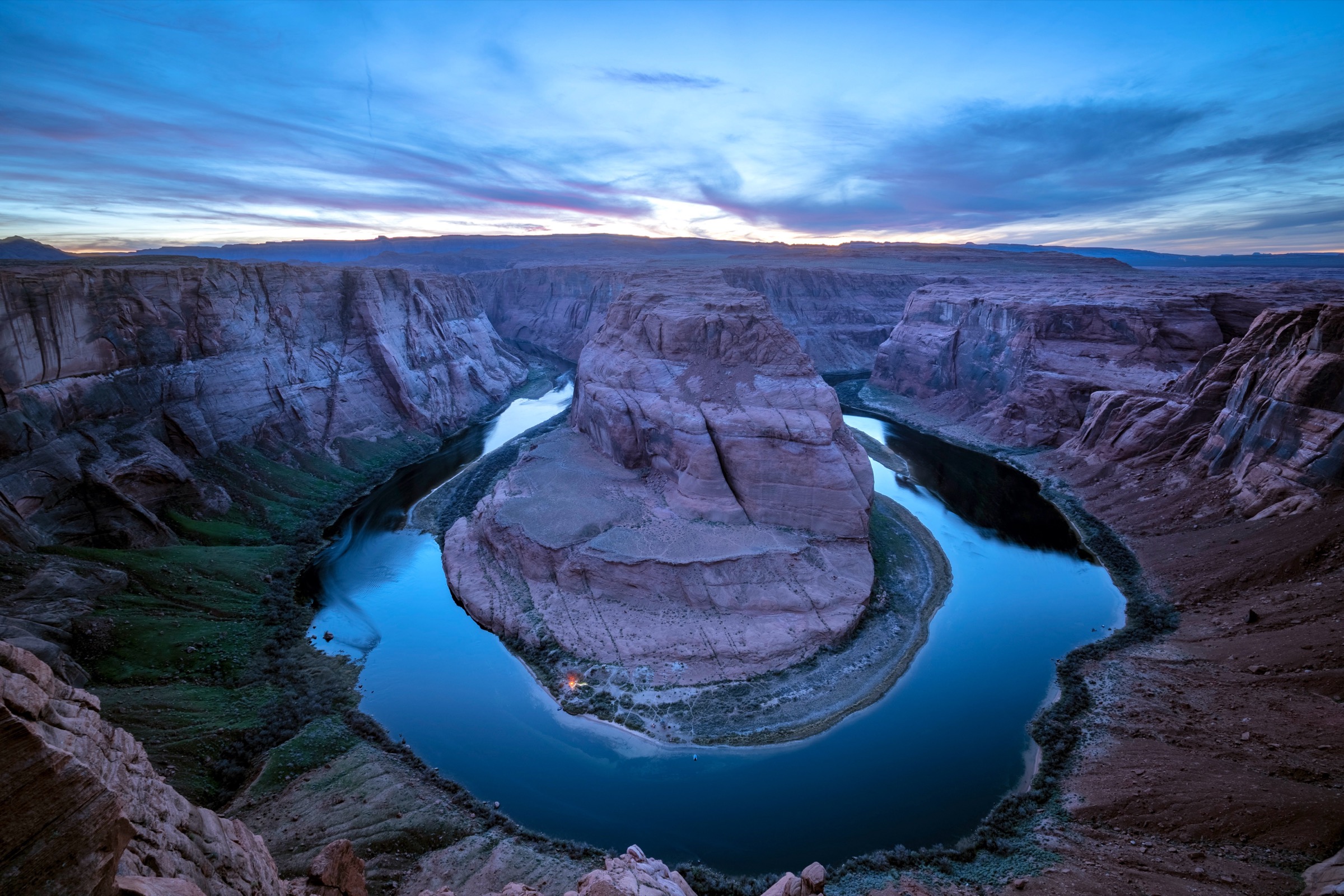 Blue Hour at Horseshoe Bend